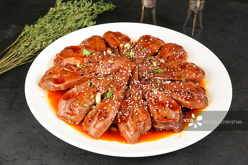 中餐美食-麻辣鸭头图片素材