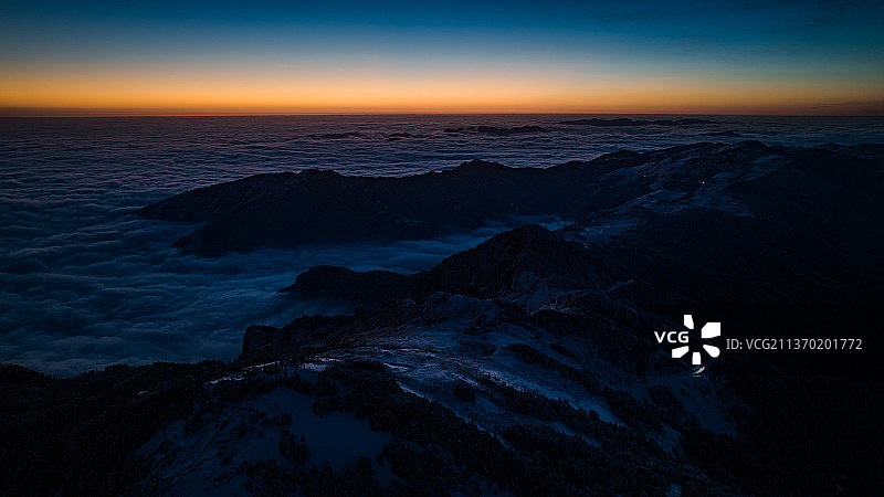 神农谷 云海图片素材