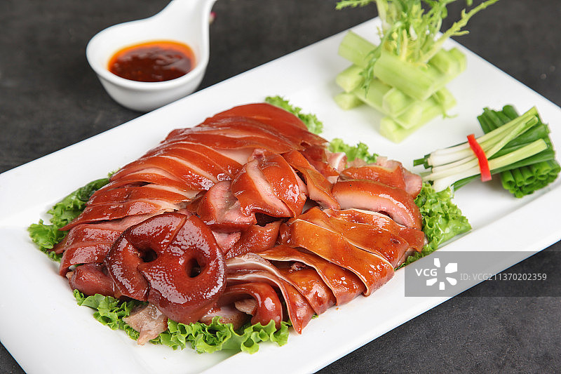 中餐美食-熏猪头肉图片素材
