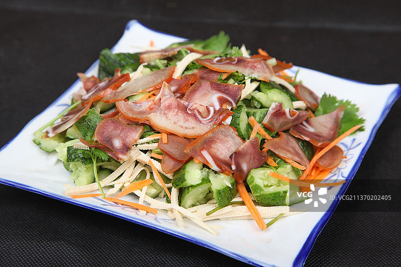 中餐美食-凉拌猪嘴图片素材