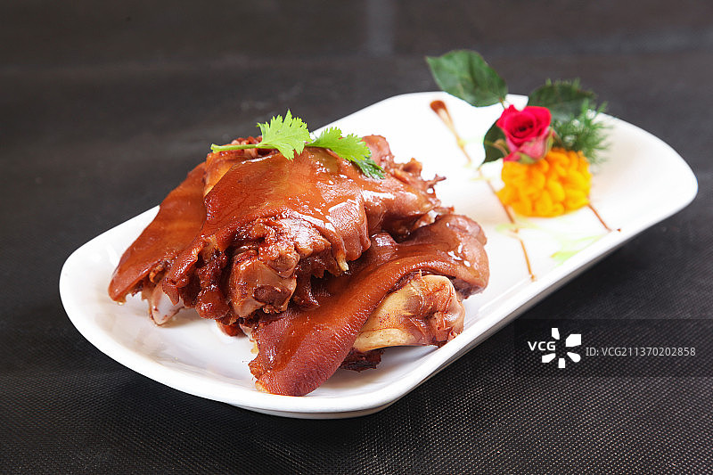 中餐美食-熏猪手图片素材