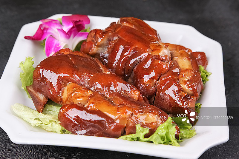 中餐美食-熏猪手图片素材