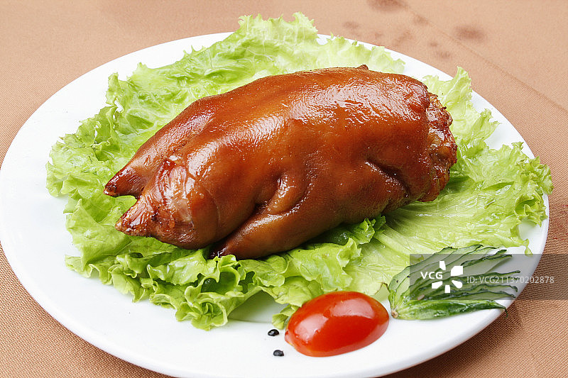 中餐美食-熏猪手图片素材