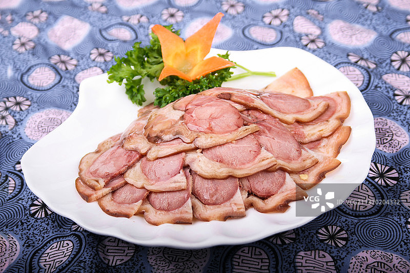 中餐美食-酱肘花图片素材