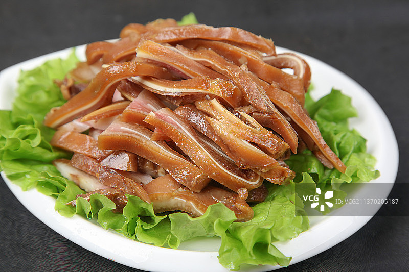 中餐美食-凉拌耳丝图片素材