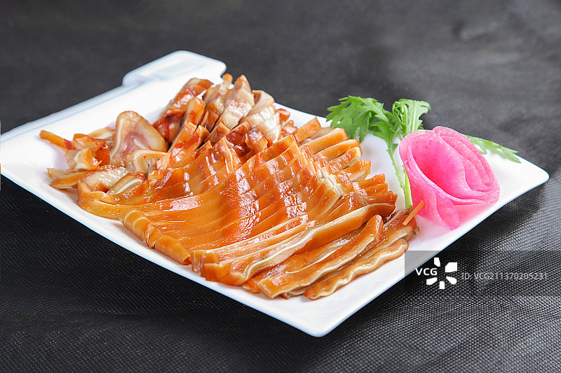 中餐美食-千层耳片图片素材