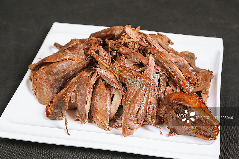 中餐美食-手撕兔图片素材