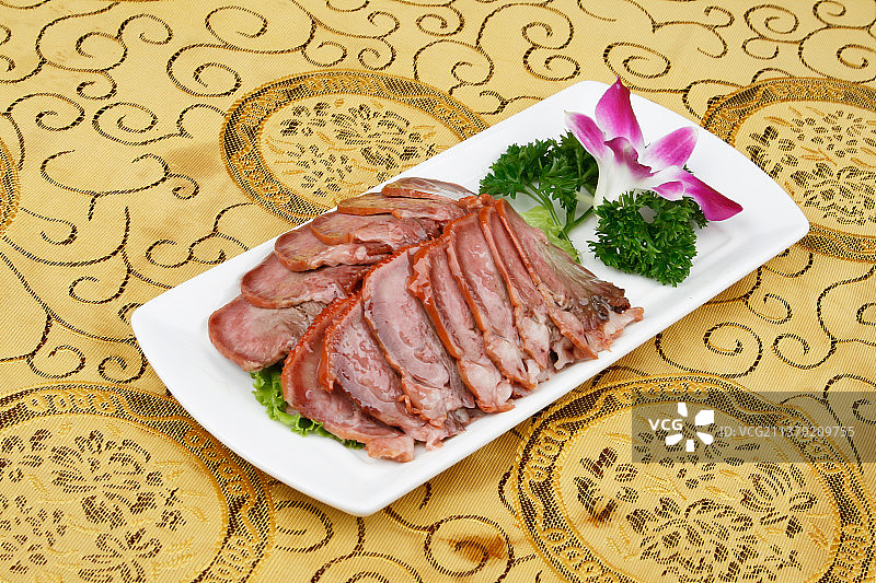 中餐美食-熏猪口条图片素材