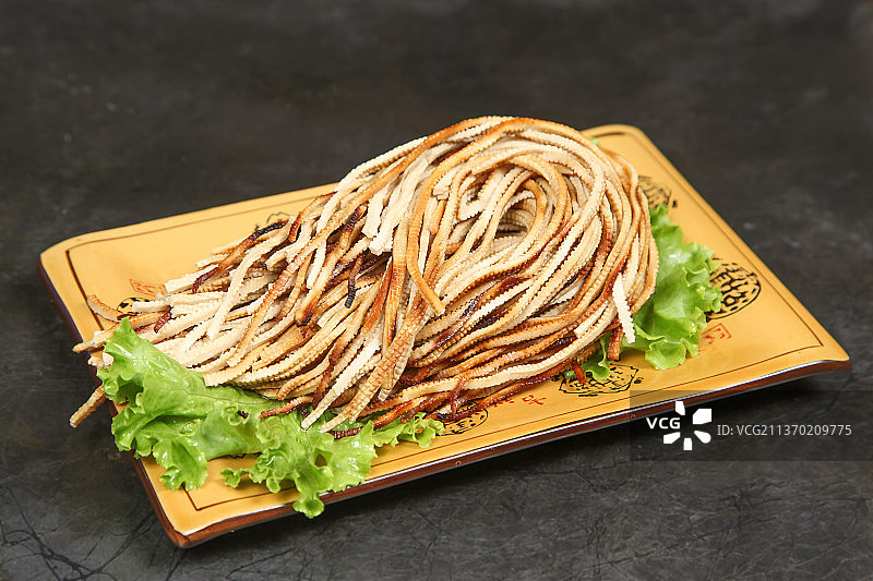 中餐美食-熏豆腐图片素材