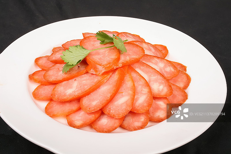 中餐美食-熏肠图片素材