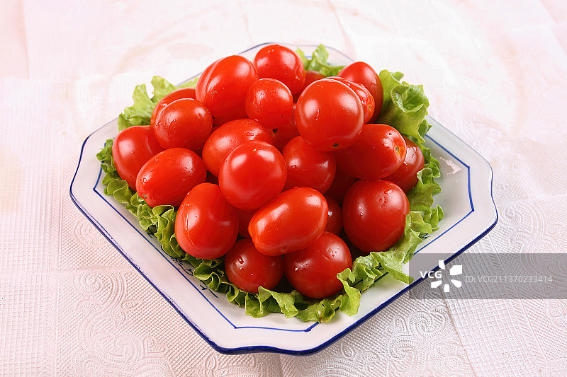 中餐美食-樱桃柿子图片素材