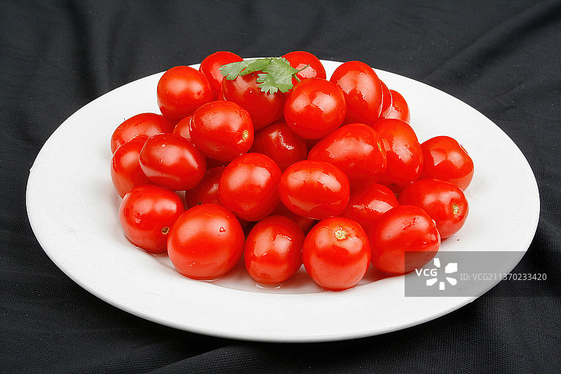 中餐美食-樱桃柿子图片素材