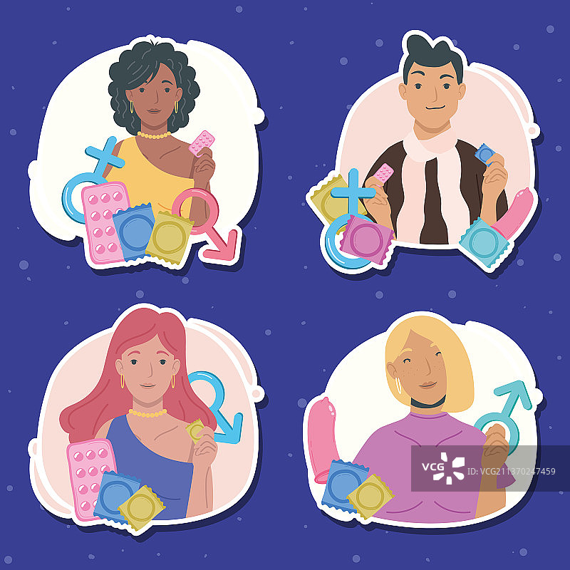 性健康宣传活动图片素材