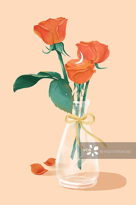 一束玫瑰花图片素材