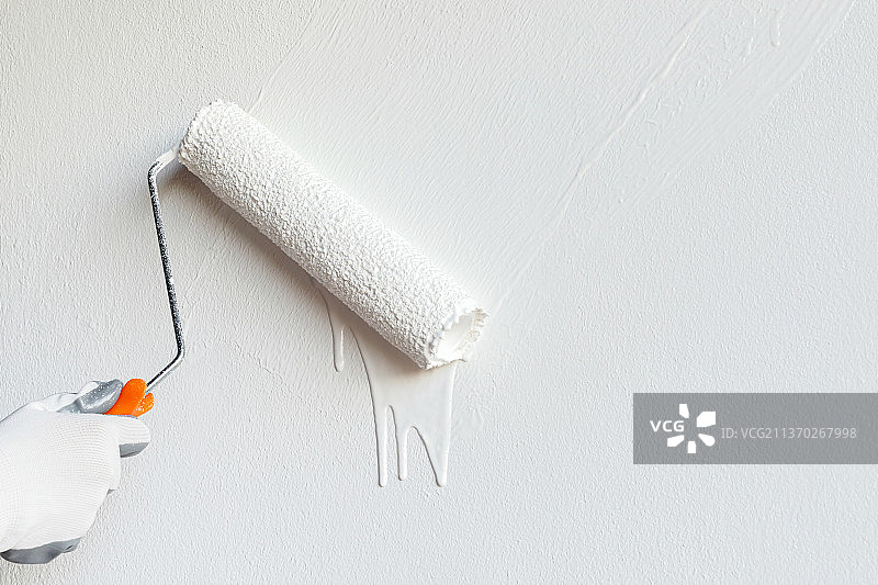 粉刷墙壁图片素材