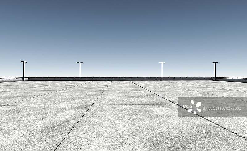 天台停车场图片素材