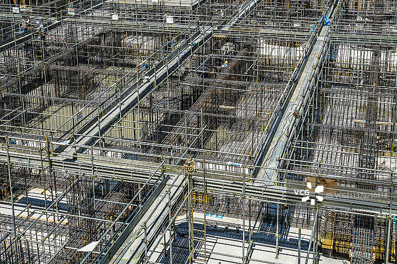 建筑工地基础工作图像图片素材