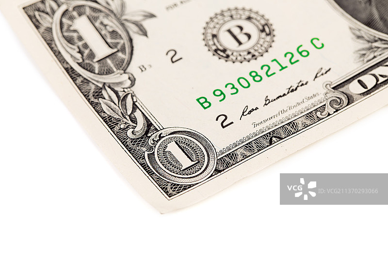 一美元纸币特写（摩尔多瓦）图片素材