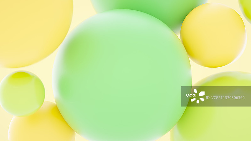 C4D创意球场景图片素材