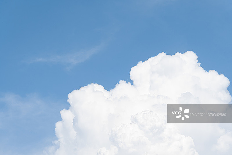 舒适的天气时分的天空云景图片素材