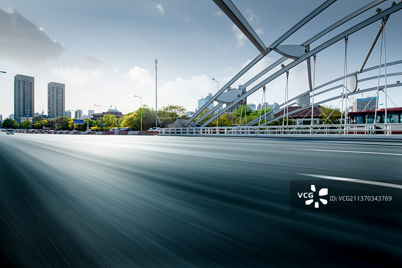 现代城市道路图片素材