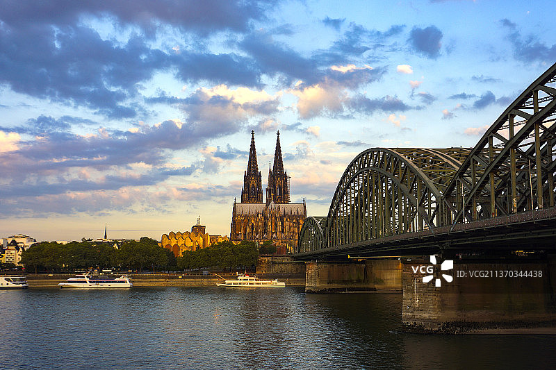 莱茵河畔图片素材