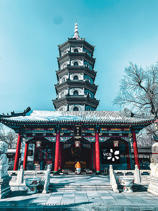 极乐寺图片素材