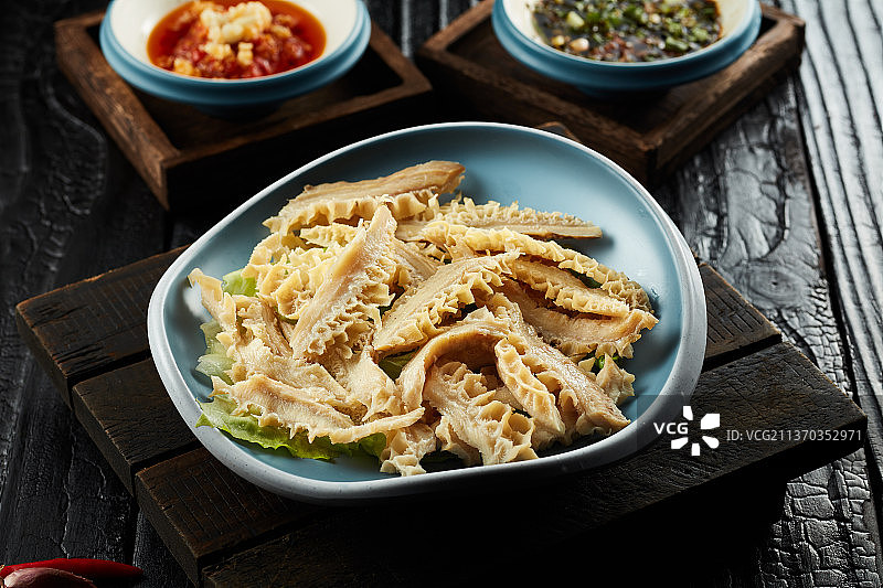 火锅配菜金钱肚图片素材