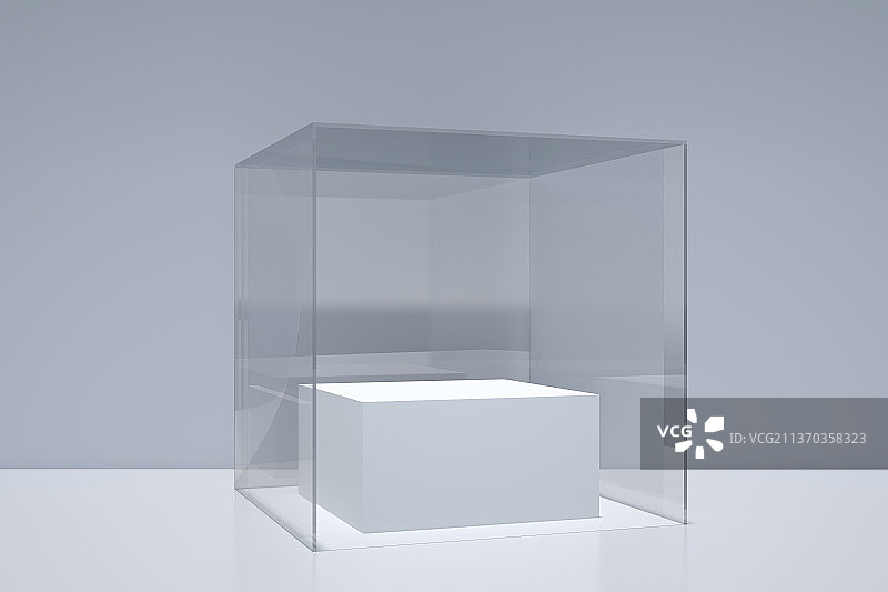 3D渲染抽象背景三维立体电子商务商品展台基座图片素材