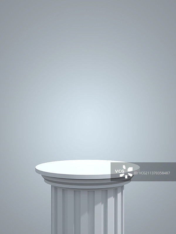 3D渲染抽象背景三维立体电子商务商品展台基座图片素材