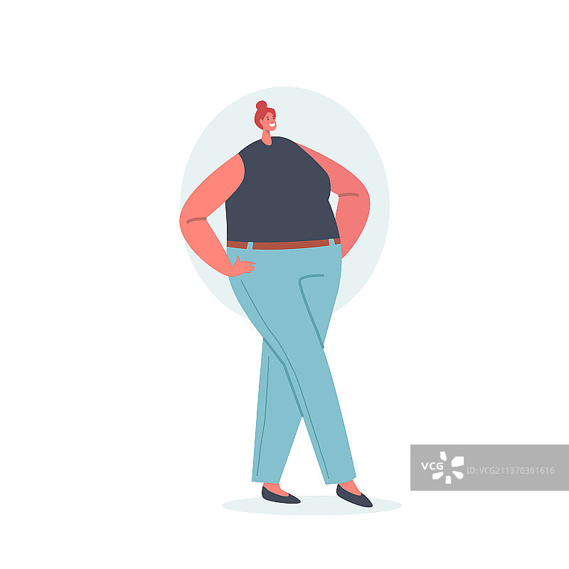 体态丰腴的女性角色图片素材