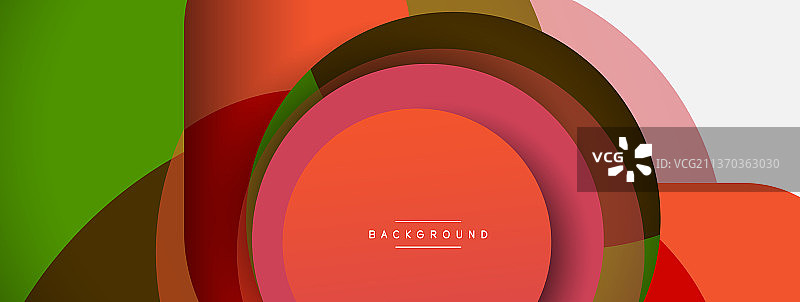 圆的形状圈最小的几何图片素材