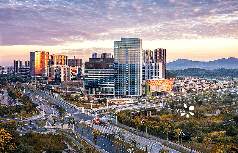 知识城一角图片素材