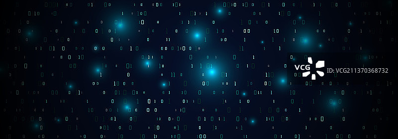 二进制代码组成的数据流科技背景图片素材