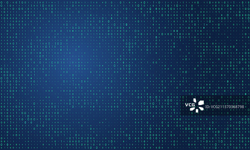 二进制代码组成的数据流科技背景图片素材