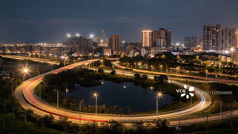 东海岸的车水马龙图片素材
