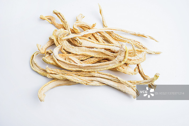 白背景上的萝卜干图片素材