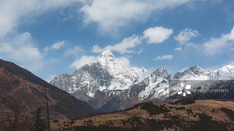 四川四姑娘山图片素材
