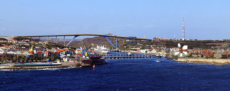 库拉索岛热带风情海景图片素材