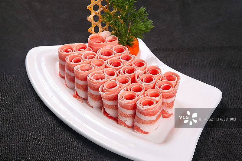 中餐美食-小肥羊卷图片素材
