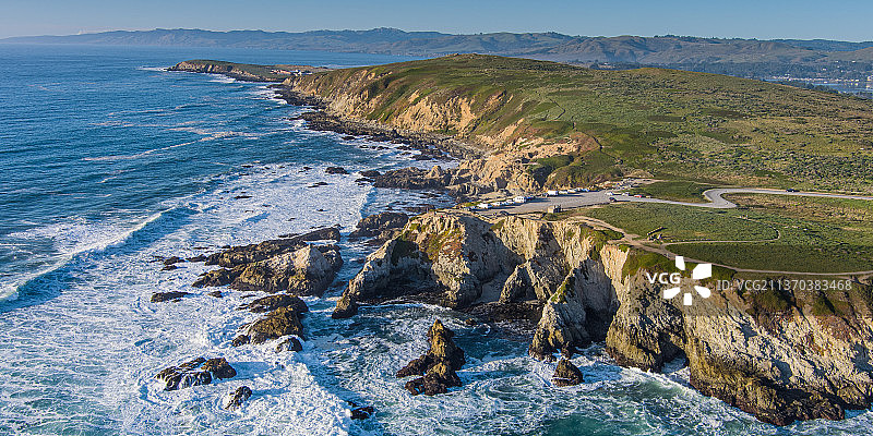 博德加角索诺玛海岸州立公园风光图片素材
