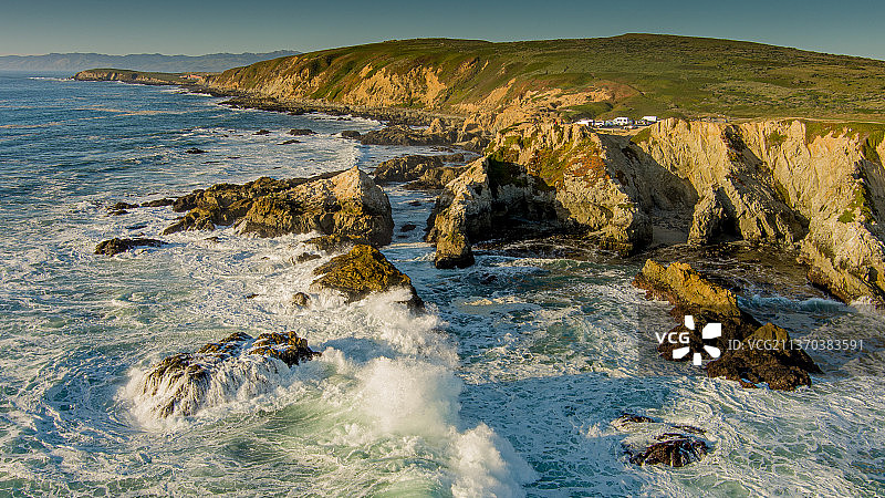 博德加角索诺玛海岸州立公园风光图片素材