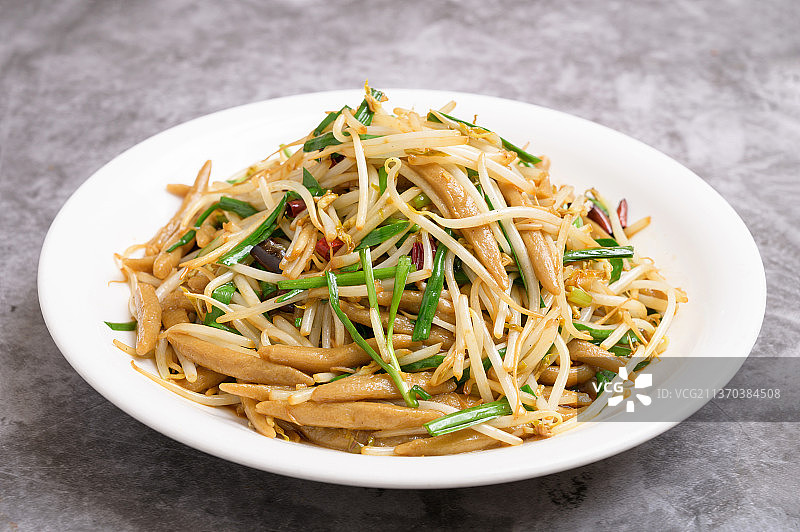 中餐美食-小炒莜面鱼图片素材