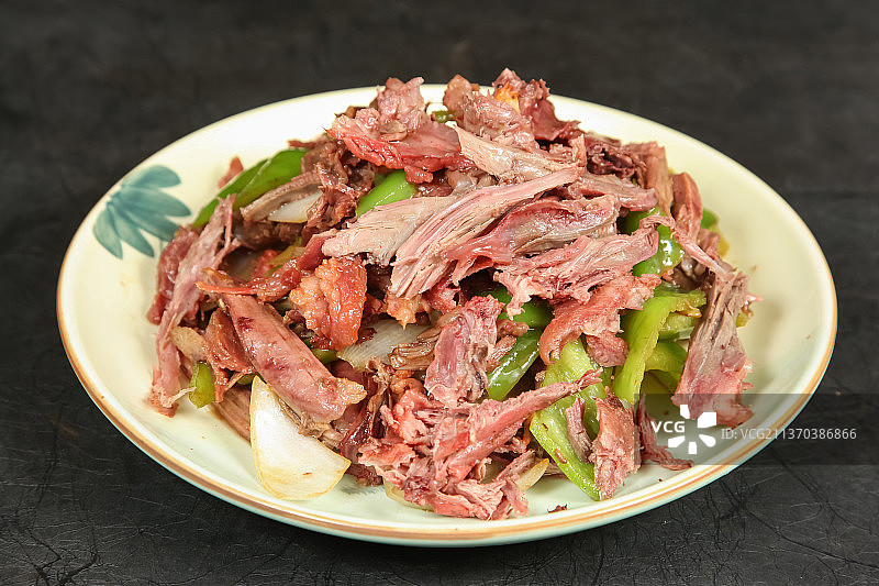 中餐美食-小炒拆骨肉图片素材