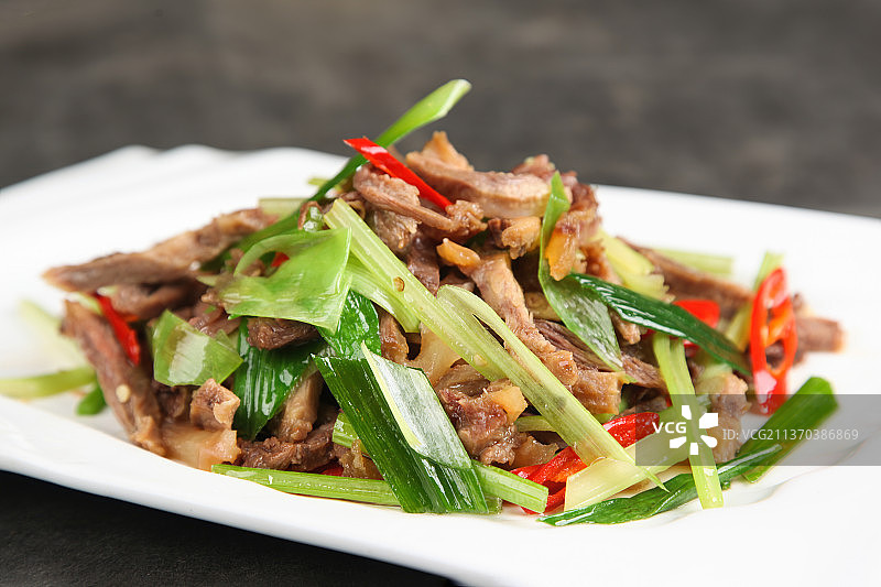 中餐美食-小炒拆骨肉图片素材