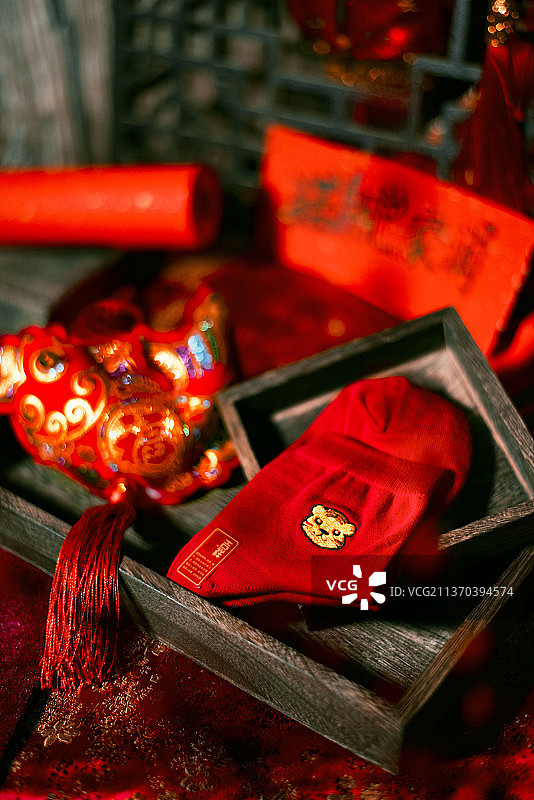 红红火火的喜庆年味图片素材