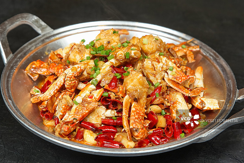 中餐美食-香辣蟹图片素材