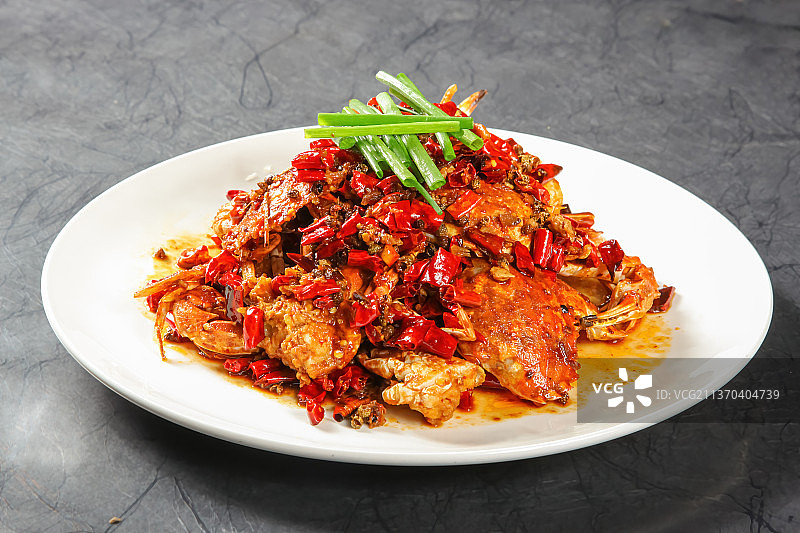中餐美食-香辣蟹图片素材