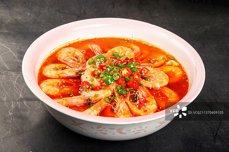 中餐美食-香辣盆盆虾图片素材