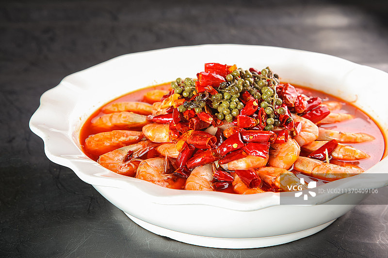 中餐美食-香辣盆盆虾图片素材